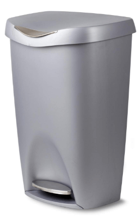 Umbra Brim 13 Gallon Trash Can with Lid
