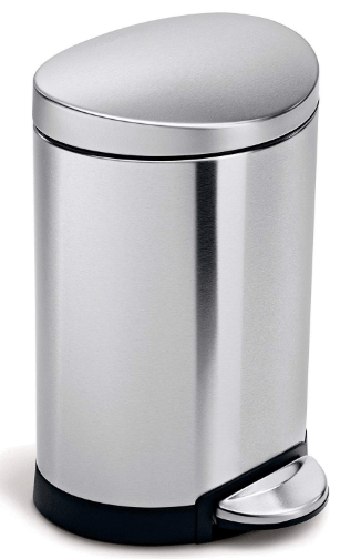 simplehuman 6 liter trash can