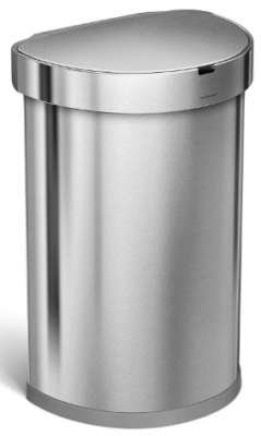 simplehuman touchless trash can