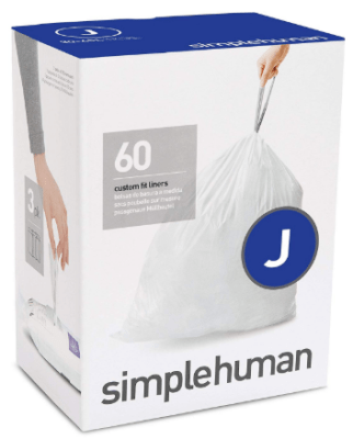 Simplehuman Trash Can Liners J