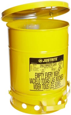 Galvanized Yellow Safety Cans