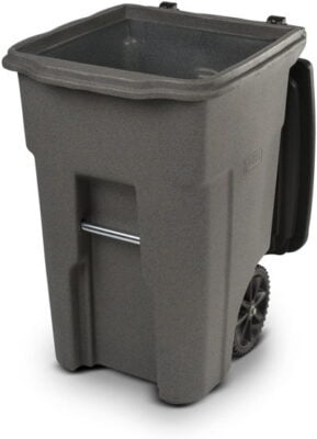 50 Gallon Trash Can with Wheels