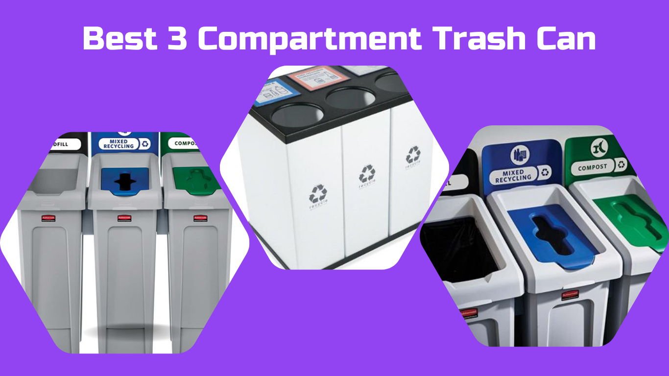 Best 3 Compartment Trash Can